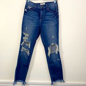Pistola destructed skinnies. Size 27.